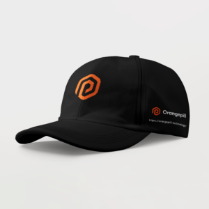 Gorra Negra Orangepill