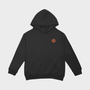 Hoodie Negro Orangepill